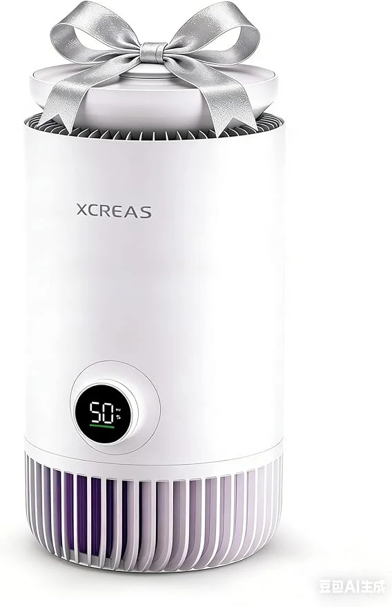 Convenient Enhanced Humidifier and Air Purifier in One 0.8 Gal Top-Fill Tank 23dB Powerful