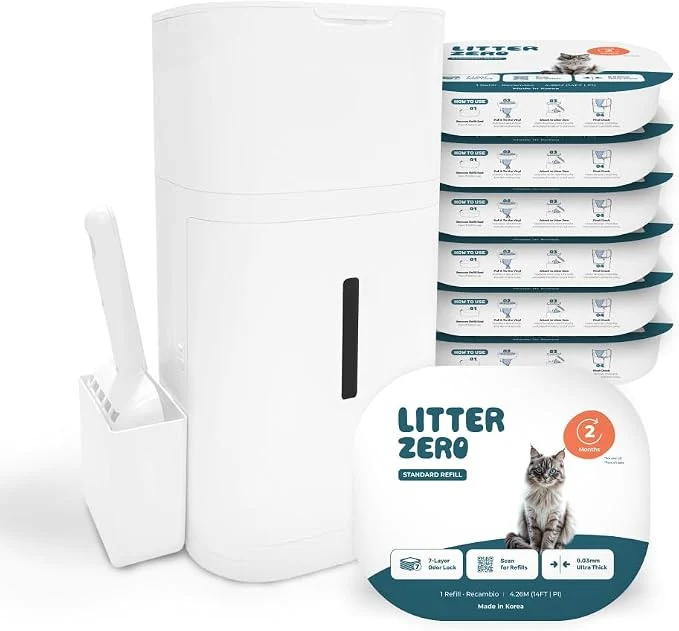 World-Class Litter Zero Base Set 6 Additional Refill Pack Reliable