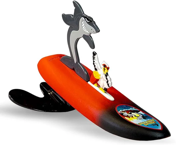 Smooth Surfer Dudes Legends Surfer Pets Wave Powered Mini-Surfer Pet and Surfboard Beach Toy - Jaws Justice and CurlyAbout This Detailed