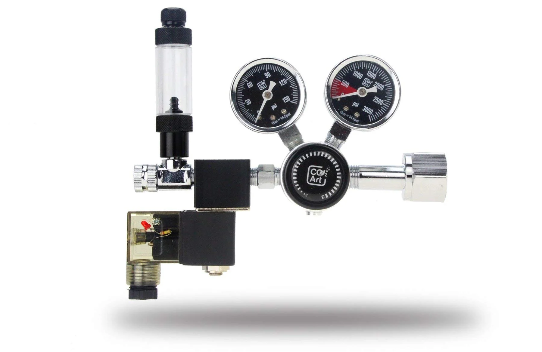 Crafted CO2 Art PRO-SE Series Dual Stage Aquarium CO2 Regulator Dependable