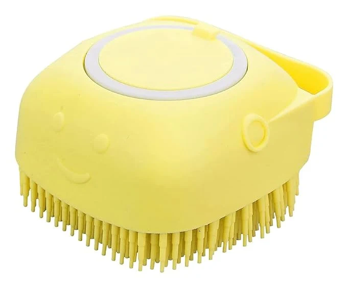 Traditional Pet Bath Massage Brush Puppy Dog Cat Grooming Cleaning Soft