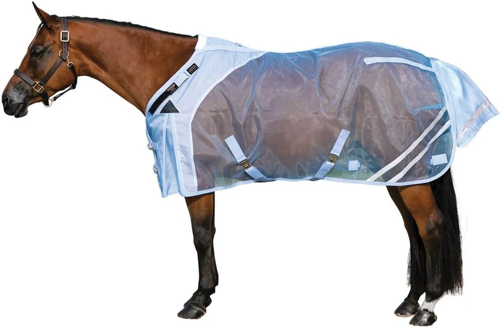 Quality Schneiders Mosquito Mesh II Adjusta-Fit Horse Fly Sheets Insect UV Protection for Horses Durable 350D Mesh Reflective Safety Stripes First-Class
