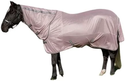 Proven TuffRider Comfy Mesh Combo Neck Fly Sheet - Adobe Rose - 72 Pure