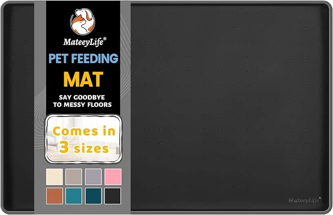 Detailed MateeyLife Silicone Cat Dog Food Mat Advanced