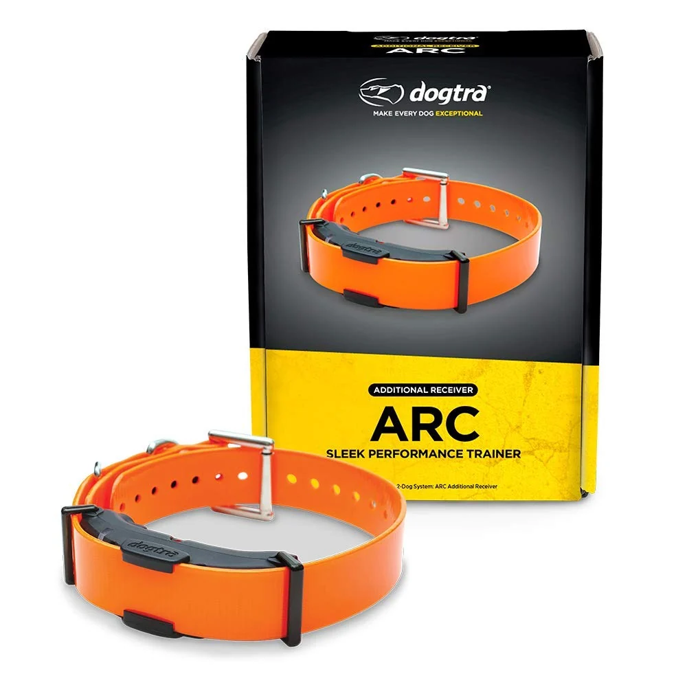 Fashionable Dogtra ARC Additional Receiver — Slim Ergonomic E-Collar with ¾-Mile Range and 127-Level Control Classic