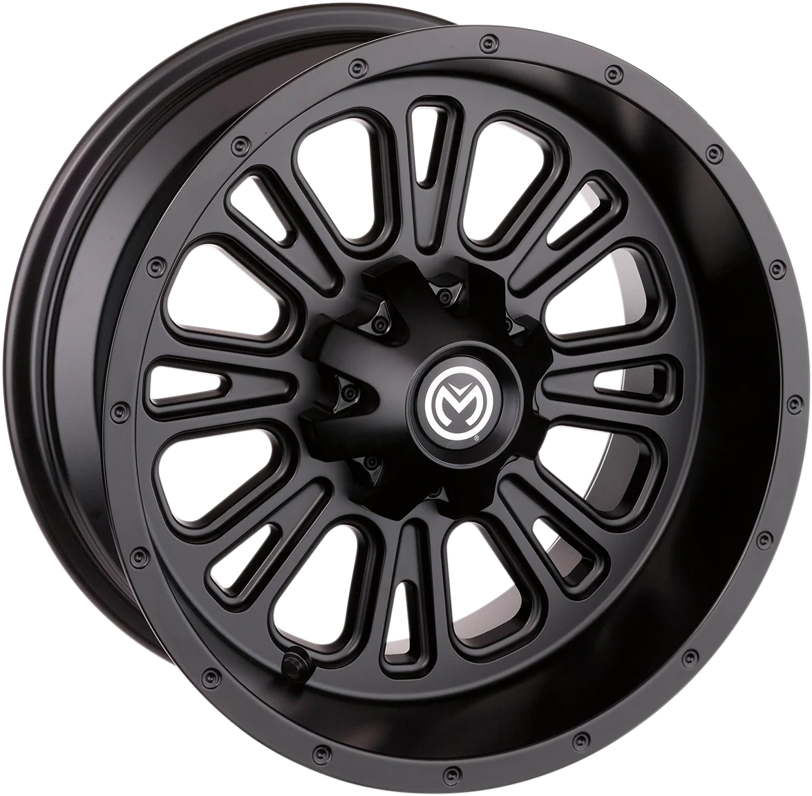 Elite MOOSE UTILITY Wheel - 399X - Front - Black - 12x7 - 4 156 - 4 3 399MO127156MB4 Selected