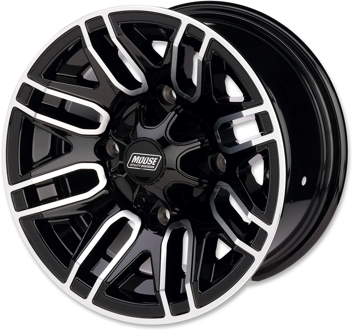 Carefully Designed MOOSE UTILITY Wheel - 112X - Front - Black - 14x7 - 4 136 - 4 3 112M147136GBMF4 Natural