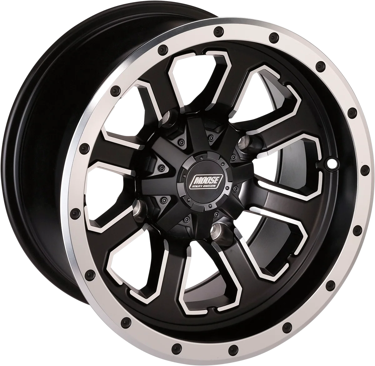 Safe MOOSE UTILITY Wheel - 548X - Rear - 12x8 - 4 156 - 4 4 548M128156MBMF4 Relaxed
