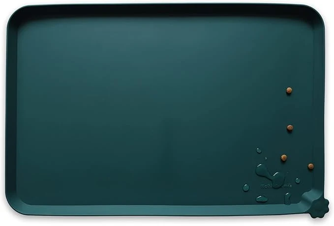 Effective Hoki Found L Silicone Non Slip Pet Food Mats Trendy