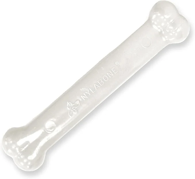 Safe Nylabone Power Chew Classic Bone Chew Toy Enhanced