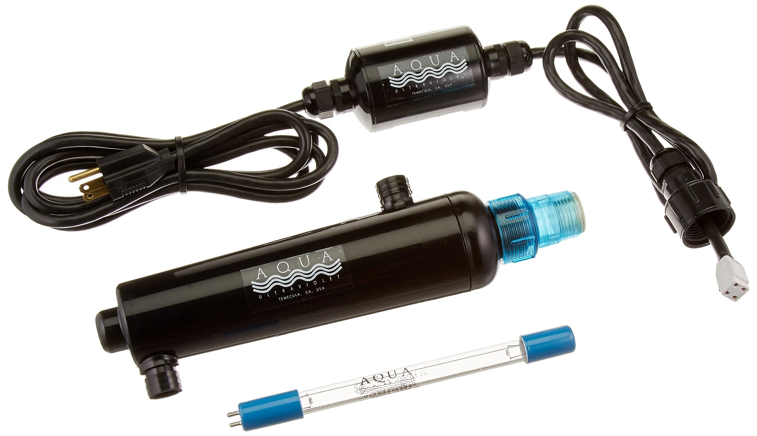 Artisan Aqua Ultraviolet Advantage 2000 Inline UV Sterilizer - 15W 3 4 inch Barb Small Ponds Aquariums Soft