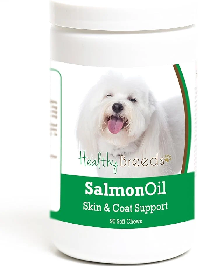 Exceptional Healthy Breeds Coton de Tulear Salmon Oil Soft Chews 90 CountAbout This Premium