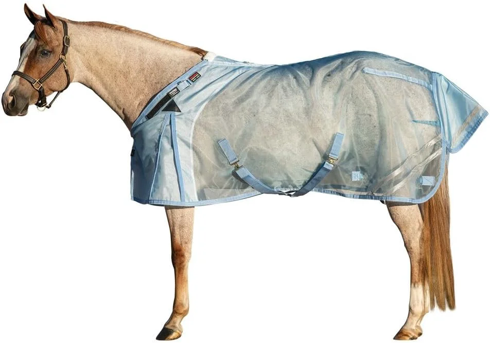 Schneiders Mosquito Mesh II Adjusta-Fit Horse Fly Sheets Insect UV Protection for Horses Durable 350D Mesh Reflective Safety Stripes Authentic