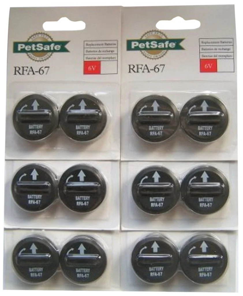 Specialty PetSafe RFA-67D 6V Battery Pack – Economy 12 Batteries Pack of 6 Consistent