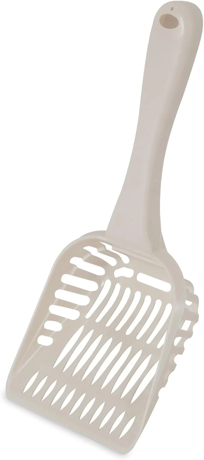 Verified Petmate Litter Scoop for Cats Jumbo Size Bleached Linen Exclusive