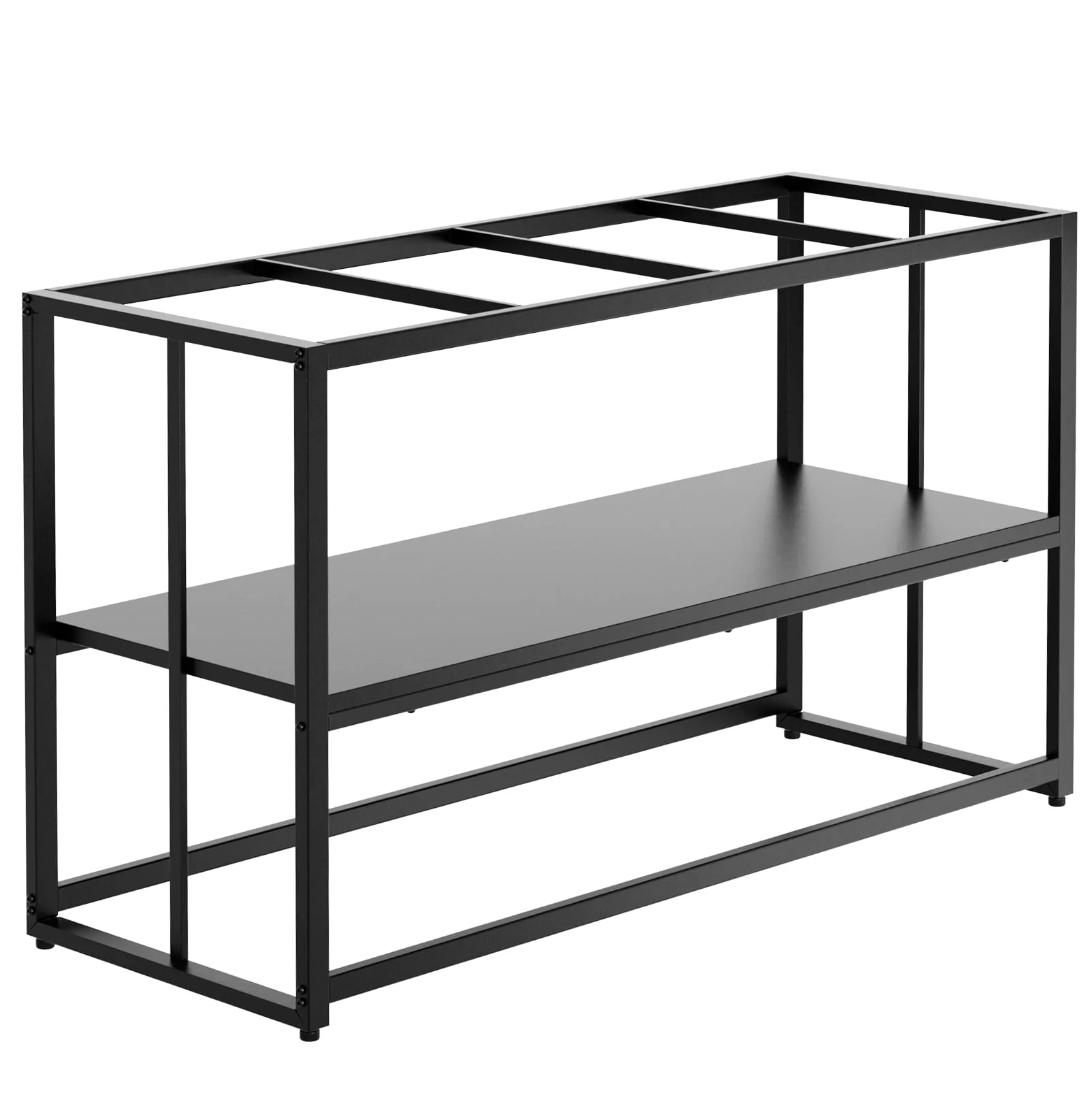 Artisan Urban Deco 55-75 Gallon Fish Tank Stand — 900 lb Capacity Dual-Layer Steel 48.4 x 19.7 x 31.5 Inches Fine