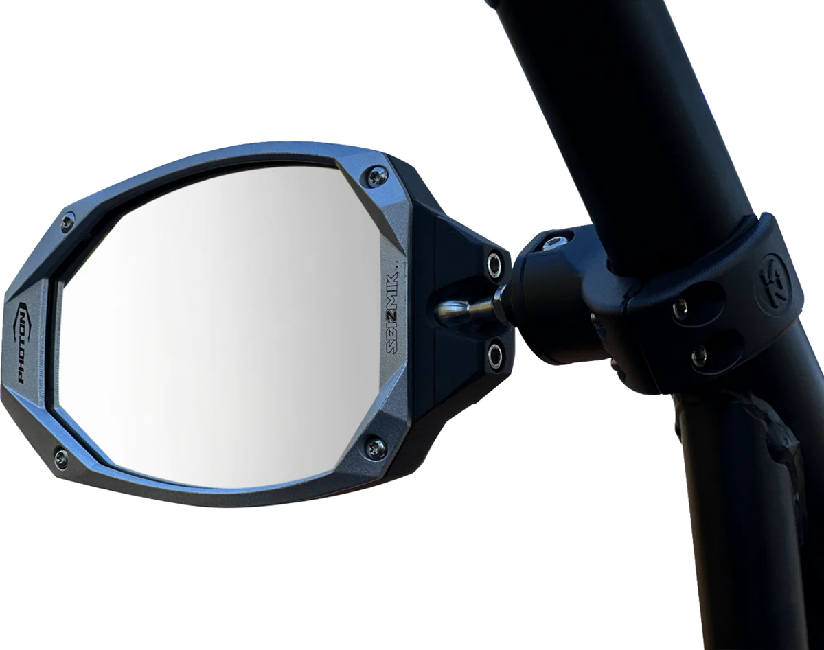 Superior SEIZMIK Mirror - Photon - Side View - Oval - Black Blue 56-18112 Practical
