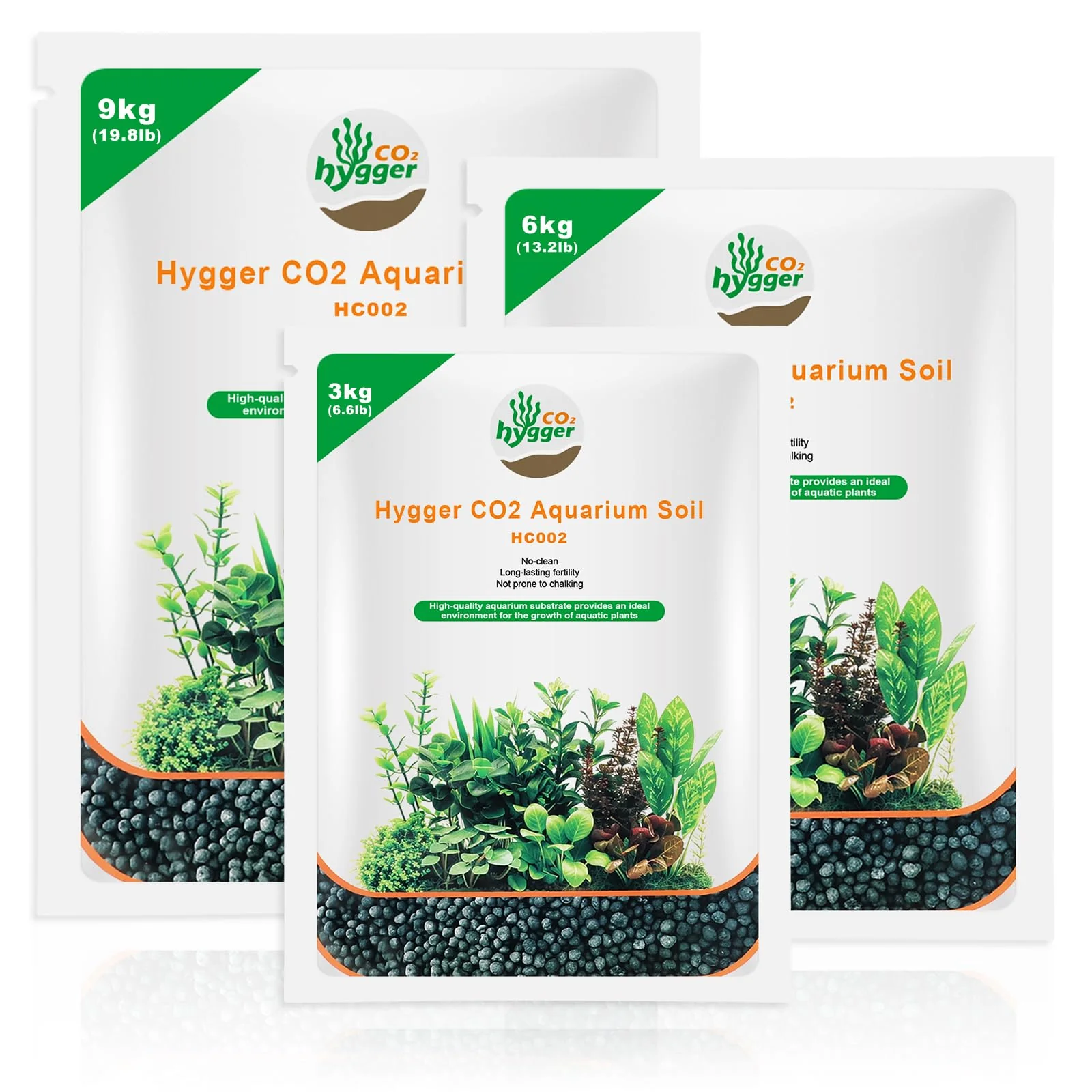Exceptional Hygger CO2 19.8lb Aquarium Soil – Plant Shrimp Substrate No Wash Low Mud Contemporary