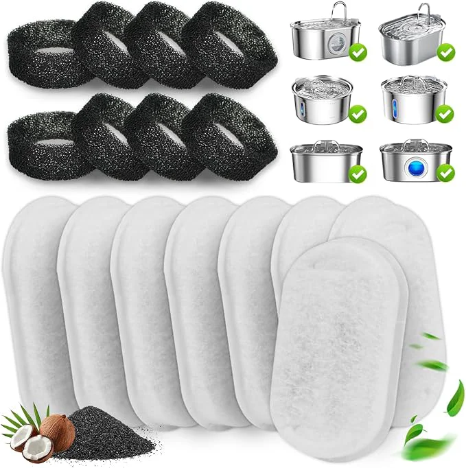 Breathable 16-Pack Cat Water Fountain Filter – Cat Fountain Filters Pure