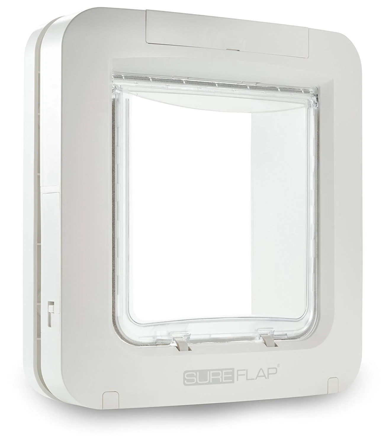 Advanced SureFlap Microchip Pet Door White – Selective Entry for Pets SureFlap High-Performance