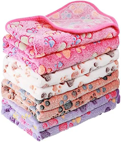 Prestigious Tatuo 4 Pcs Dog Blanket for Pet Cat Blankets Indoor Puppy Teething Stuff Toys Excellent