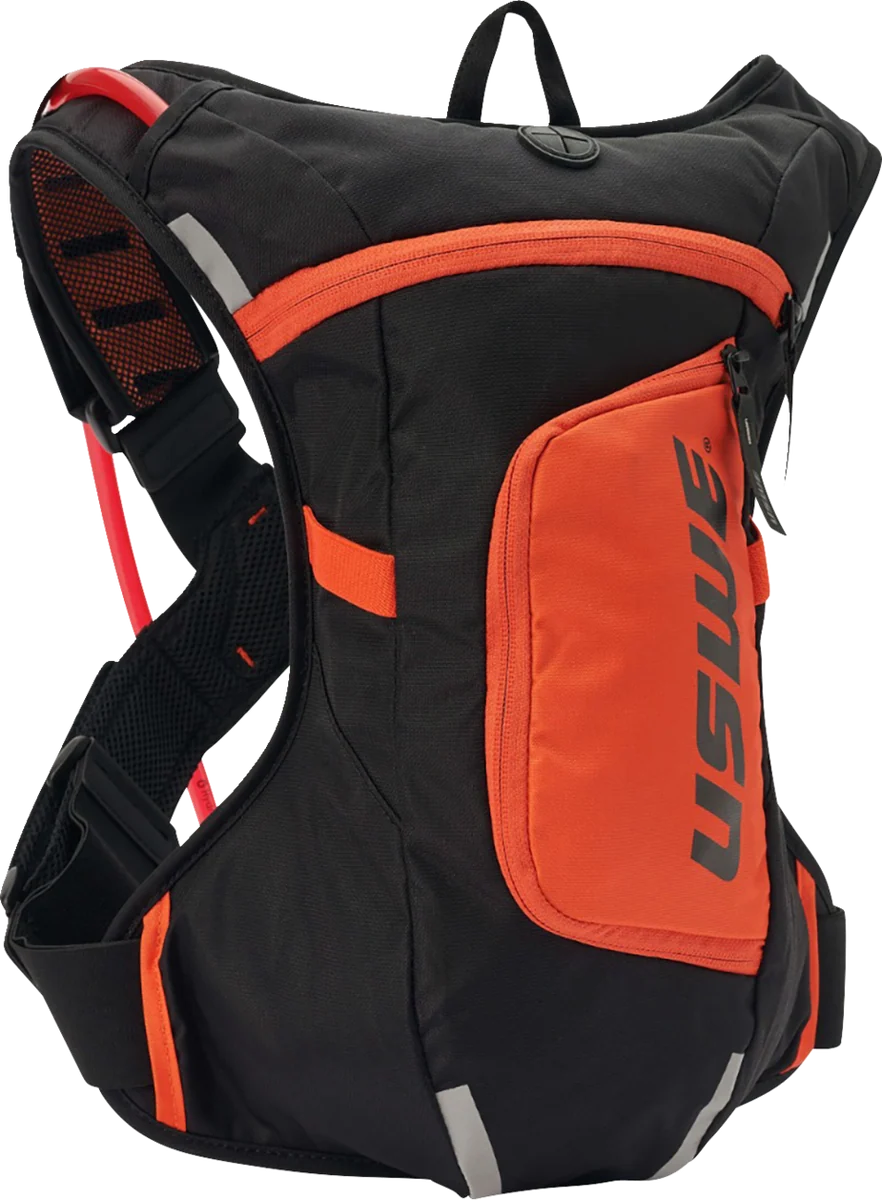 Functional USWE Moto Hydration Pack - 4L - Orange Black 2043438 Lightweight