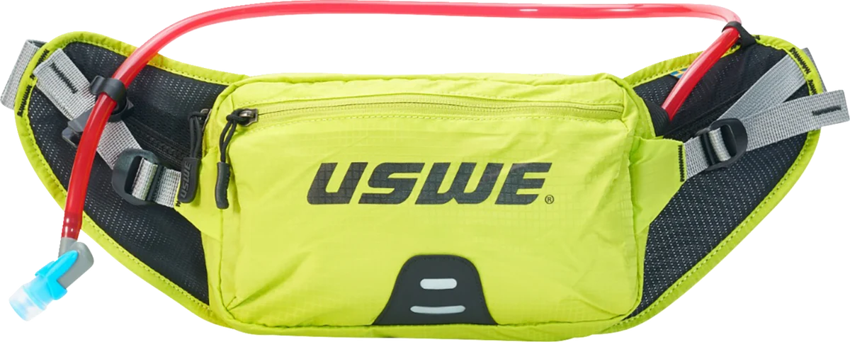 World-Class USWE ZULO Hydration Waist Pack - 2L - Yellow 2024326 Environmentally Friendly