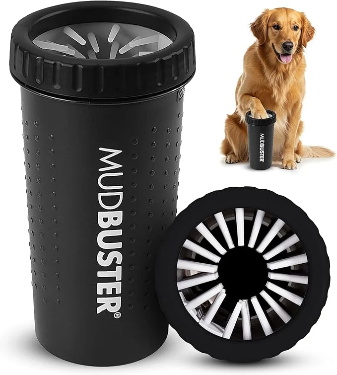 Trusted Dexas MudBuster Portable Dog Paw Washer Paw Cleaner Large Matte Black- Special Edition PW72025-22WP About ThisOverview Flexible
