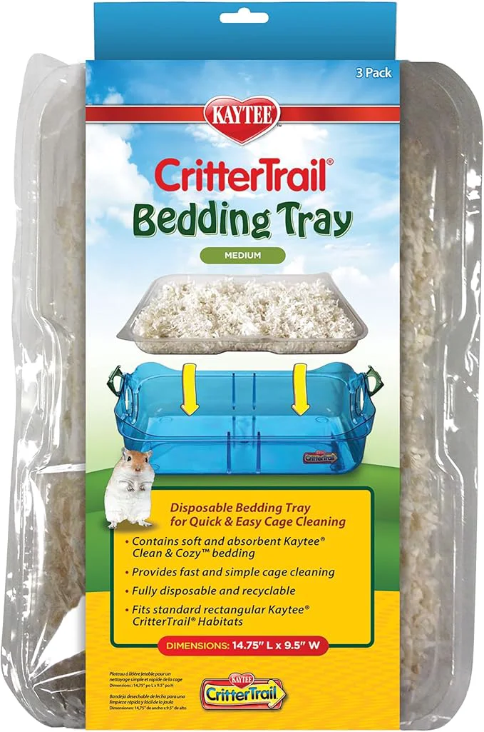 Proven Kaytee Crittertrail Bedding Tray 3 CountAbout This Genuine