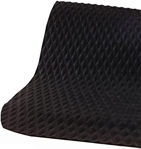 Trusted American Floor Mats Hog Heaven Premium 7 8 Black Black Border 3' x 8' Nitrile Backed Anti-Fatigue Comfort Mat Innovative