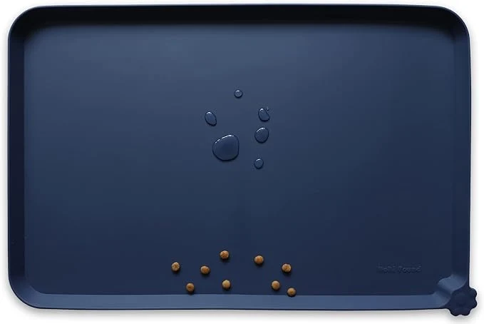 Unique Hoki Found XX-Large Silicone Pet Food Mats Tray Authentic