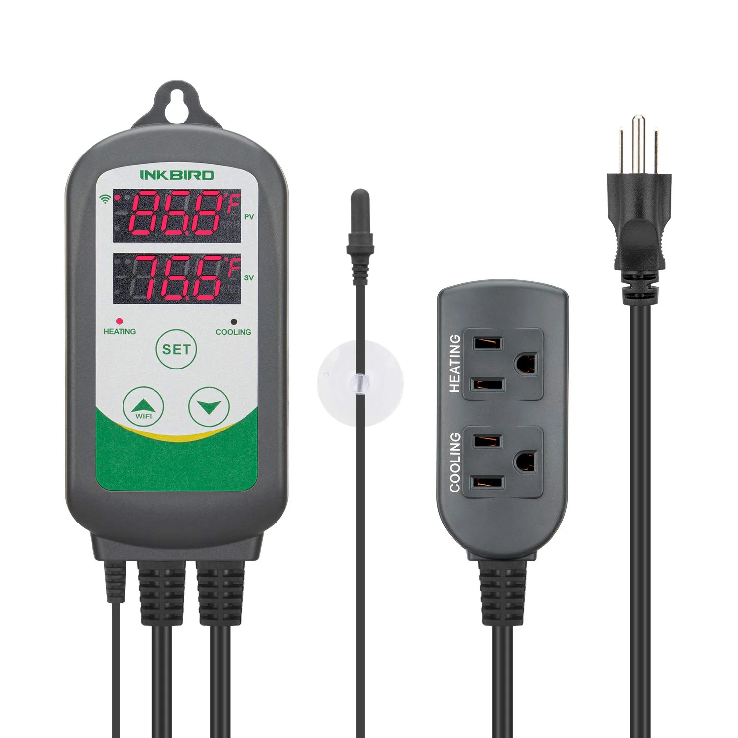 Top-Quality Inkbird WiFi ITC-308 Digital Temperature Controller for Aquarium Heaters Coolers Traditional