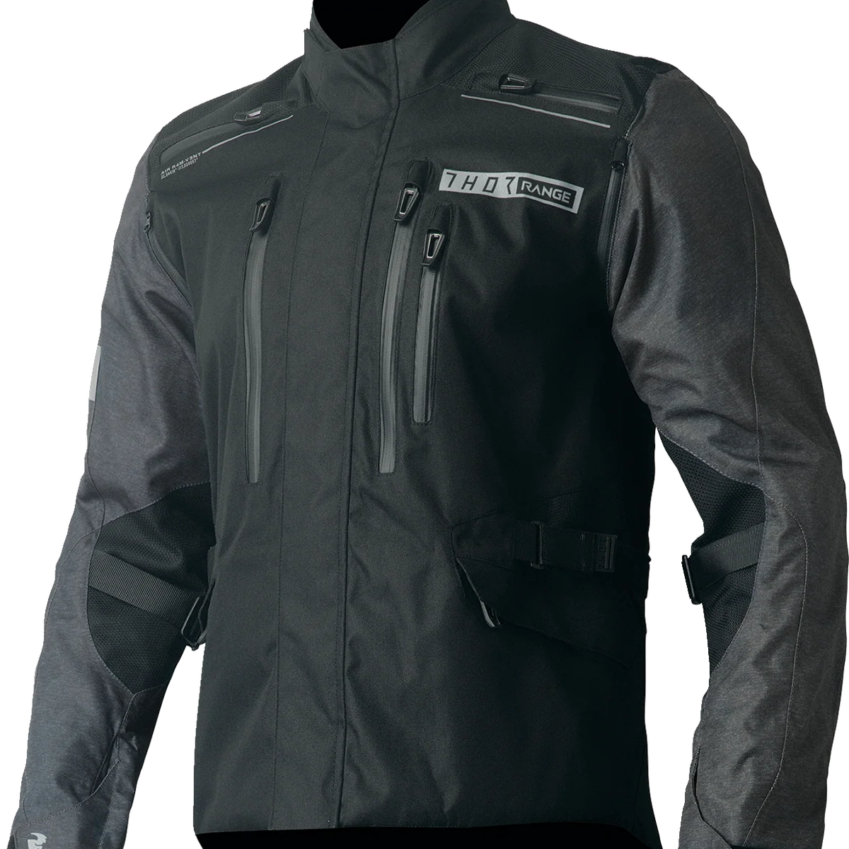 Solid THOR Range Jacket - Black Gray - Medium 2920-0722 Prestigious