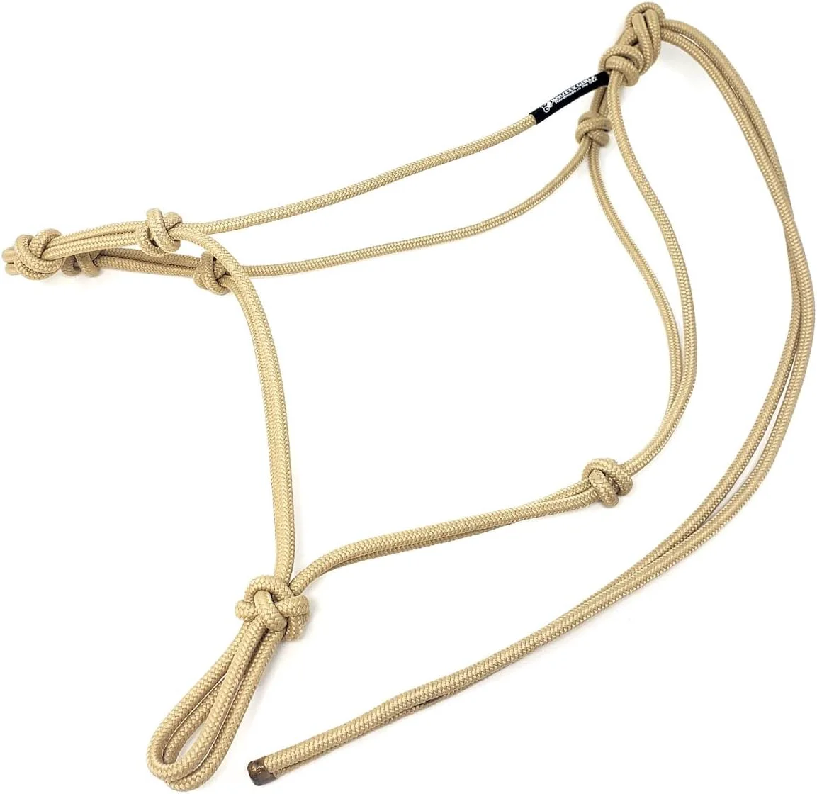 Premium Horse Rope Training Halter - 4 Knot 1 4 Stiff Halter Cord - Used by Famous Trainers Multiple Sizes Multiple Colors Quality