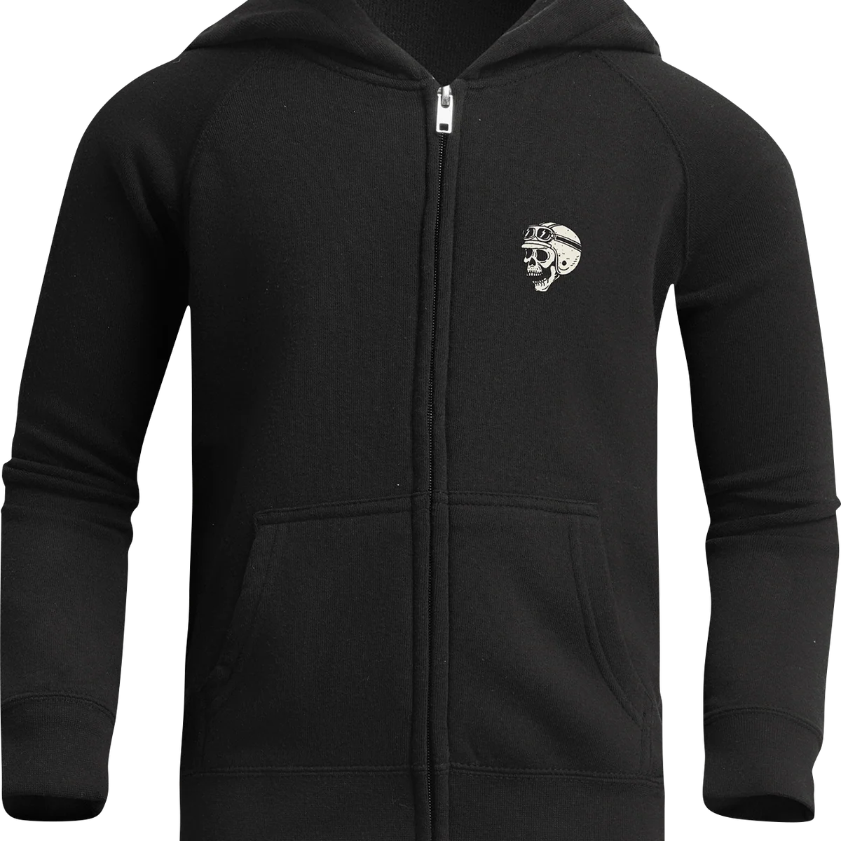Premium THOR Youth Mindless Zip-Up Fleece Sweatshirt - Black - Medium 3052-0662 Secure