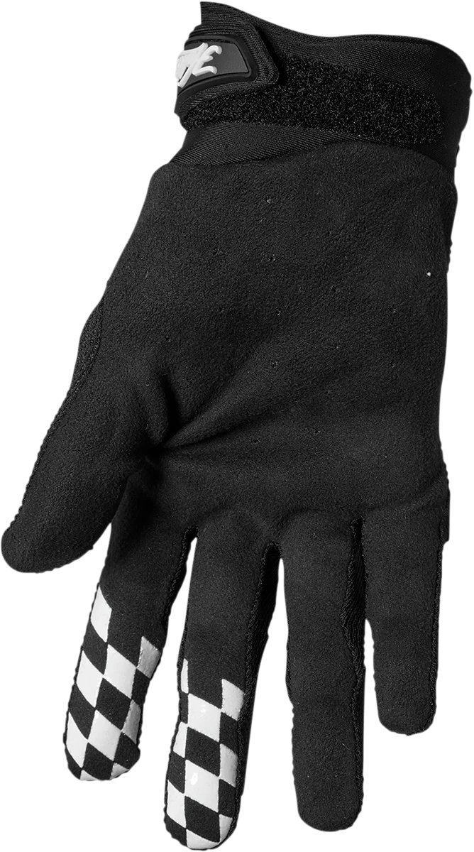 Breathable THOR Hallman Digit Gloves - Black White - Large 3330-6767 Artisan