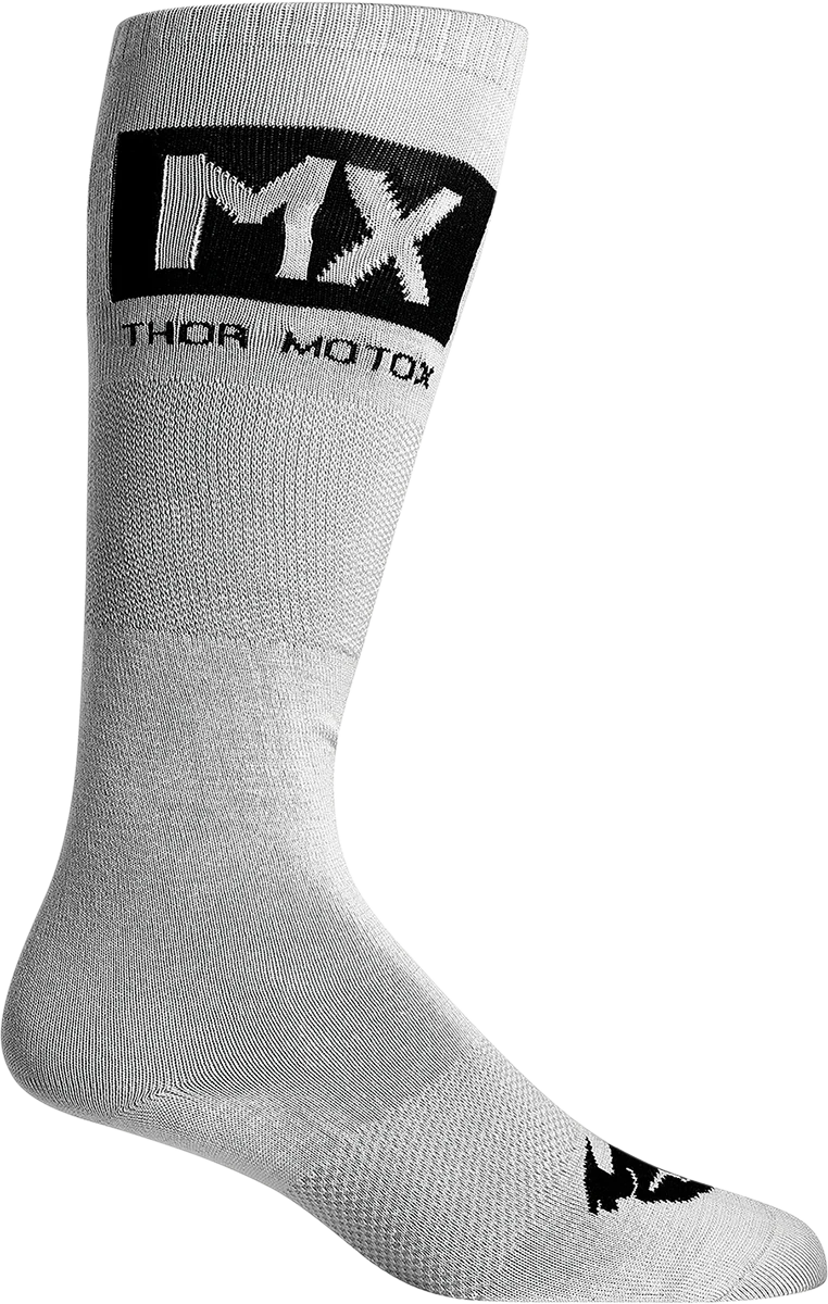 Relaxed THOR MX Cool Socks - Gray Black - Size 6-9 3431-0667 Verified