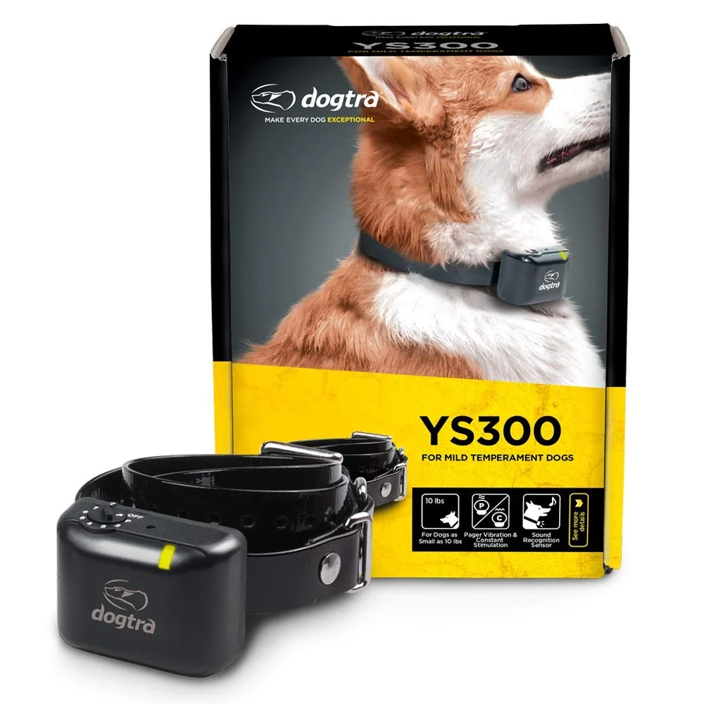 Enhanced Dogtra YS300 No Bark Collar - Waterproof Rechargeable Compact Casual