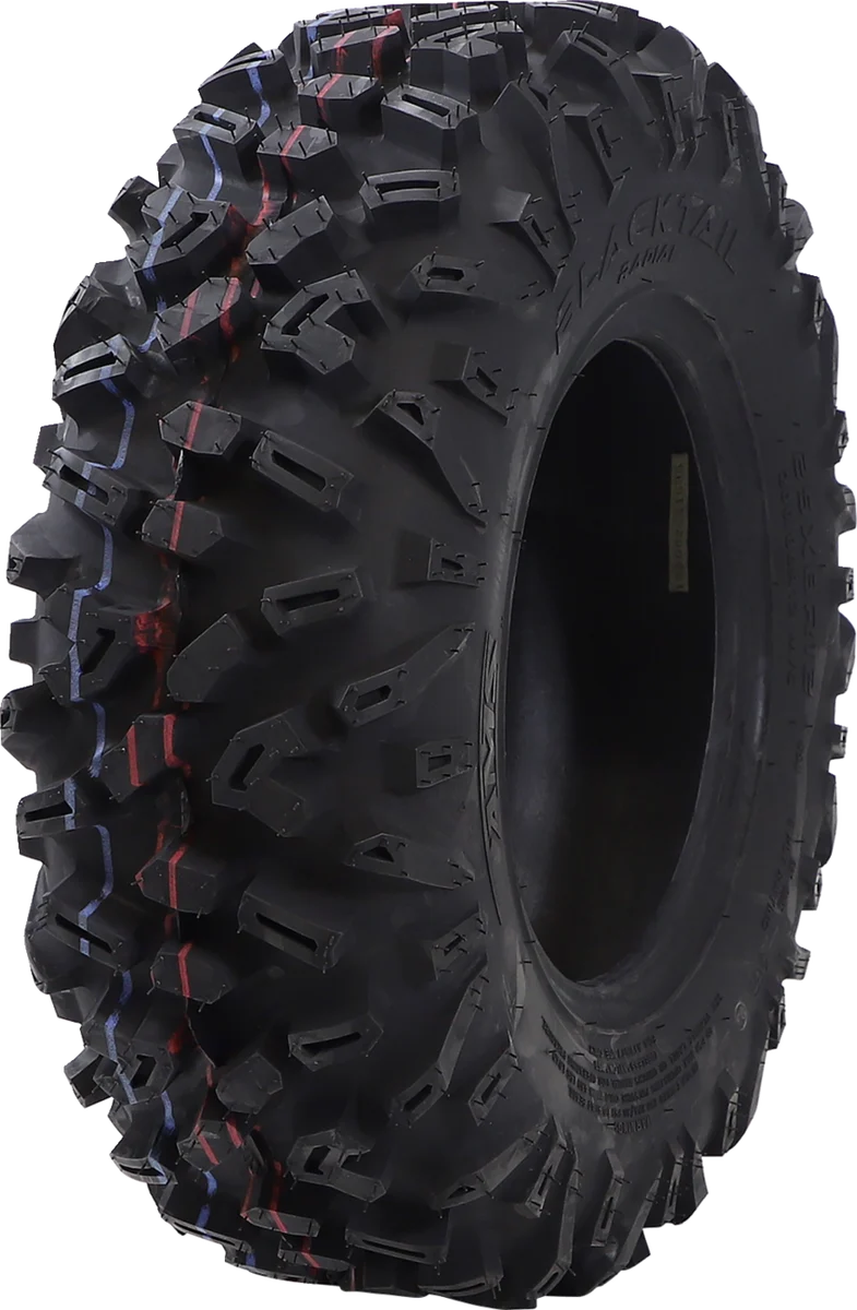 Efficient AMS Tire - Blacktail - Front - 27x9R12 - 6 Ply 1279-3611 Reliable