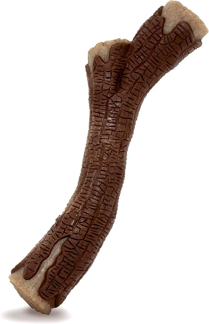 Sustainable Nylabone Wood Stick Toy Strong Chew Toy Pure