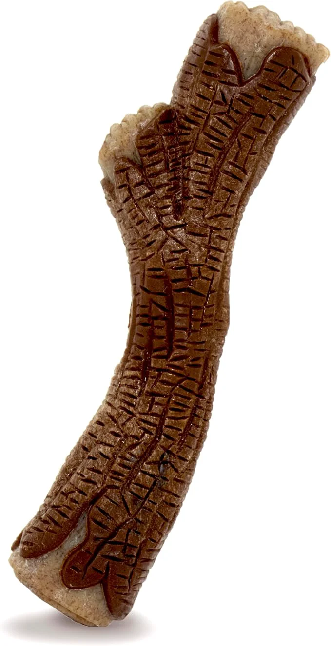 Sophisticated Nylabone Wood Stick Toy Strong Chew Toy Solid