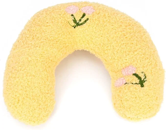 Dependable Calming Pillow for Dogs Pet U Shape Calming Pillow Pet Neck Pillow Dog Calming Pillow for Small Dogs Ultra Soft Fluffy Pet Calming Toy for Joint Relief Sleeping Improve Machine Washable Yellow About ThisOverview Next-Generation
