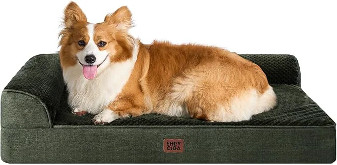 Advanced EHEYCIGA Large Dog Bed Memory Foam Professional