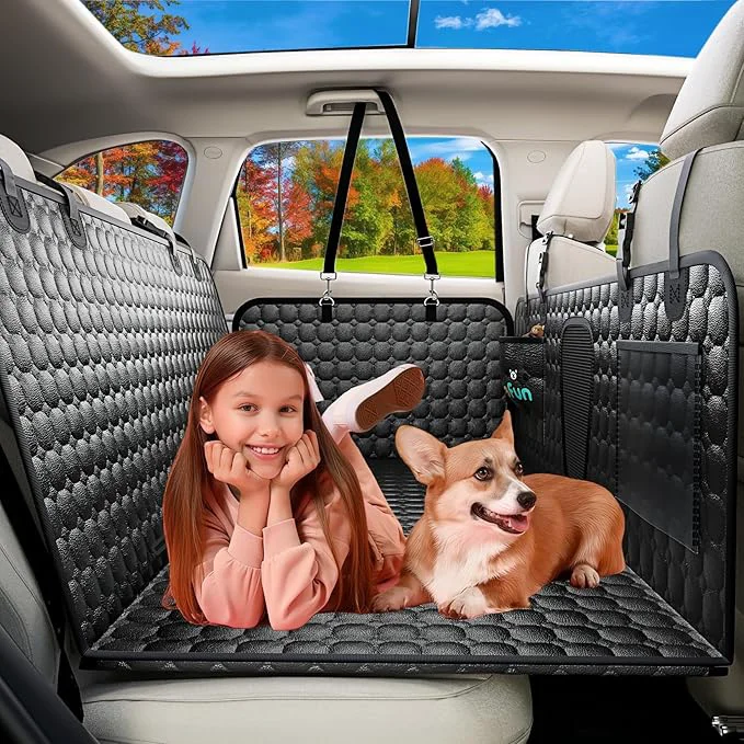 Selected Back Seat Extender for Dogs PU Leather Waterproof Dog Car Seat Cover for Back Seat with Hard Bottom Holds 400LBs 2025 Upgraded Sturdy Dog Hammock for Cars Trucks SU Anti-Scratch Easy to CleanAbout ThisOverview Lightweight