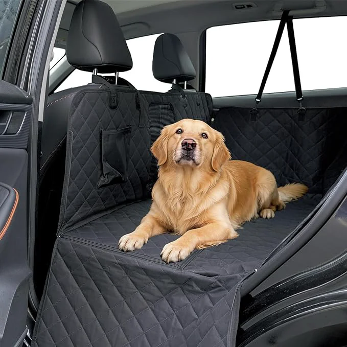Consistent Back Seat Extender for Dogs Semi-Hard Bottom Car Seat Cover for Dog Waterproof Anti-Scratch Upgraded Support Easy to Install and Clean Fits Compact SU OnlyAbout ThisOverview Fine