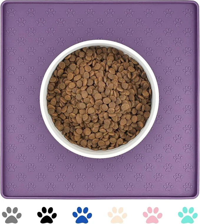 Pure Ptlom Dog Food Mat Anti-Slip Bowl Mats Proven