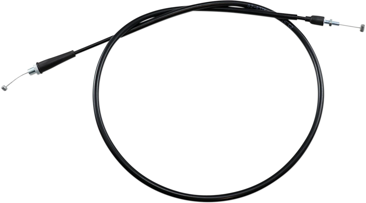 Stylish MOTION PRO Black Vinyl Throttle Cable - Pull - Honda 02-0375 Recyclable
