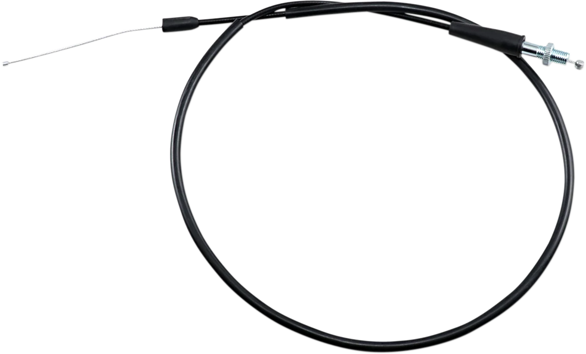 Certified MOTION PRO Black Vinyl Throttle Cable - Pull - 4 - Honda 02-0247 Smooth
