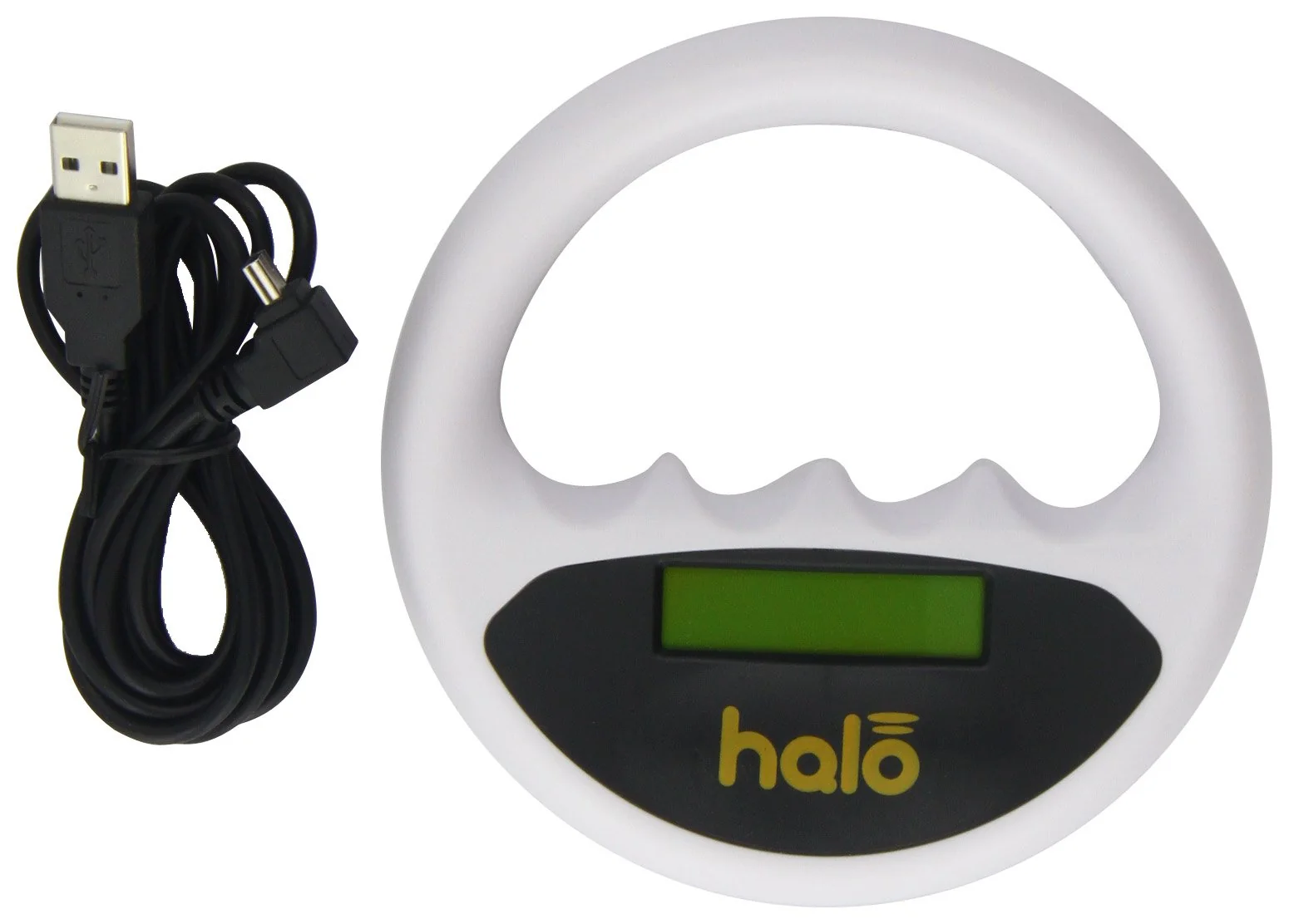 Clean Halo Microchip Scanner White — Reads FDX-B A ISO 11784 11785 Pet Technology Store Versatile