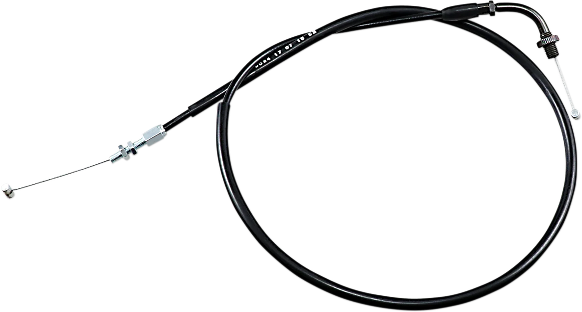 Elegant MOTION PRO Black Vinyl Throttle Cable - Pull - Honda 02-0094 Functional